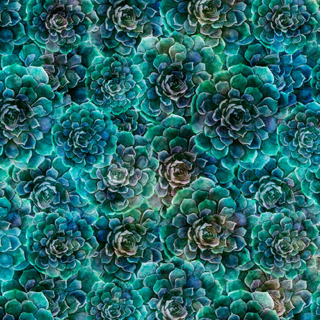 Blossom succulents by Dan Morris from Quilting Treasures