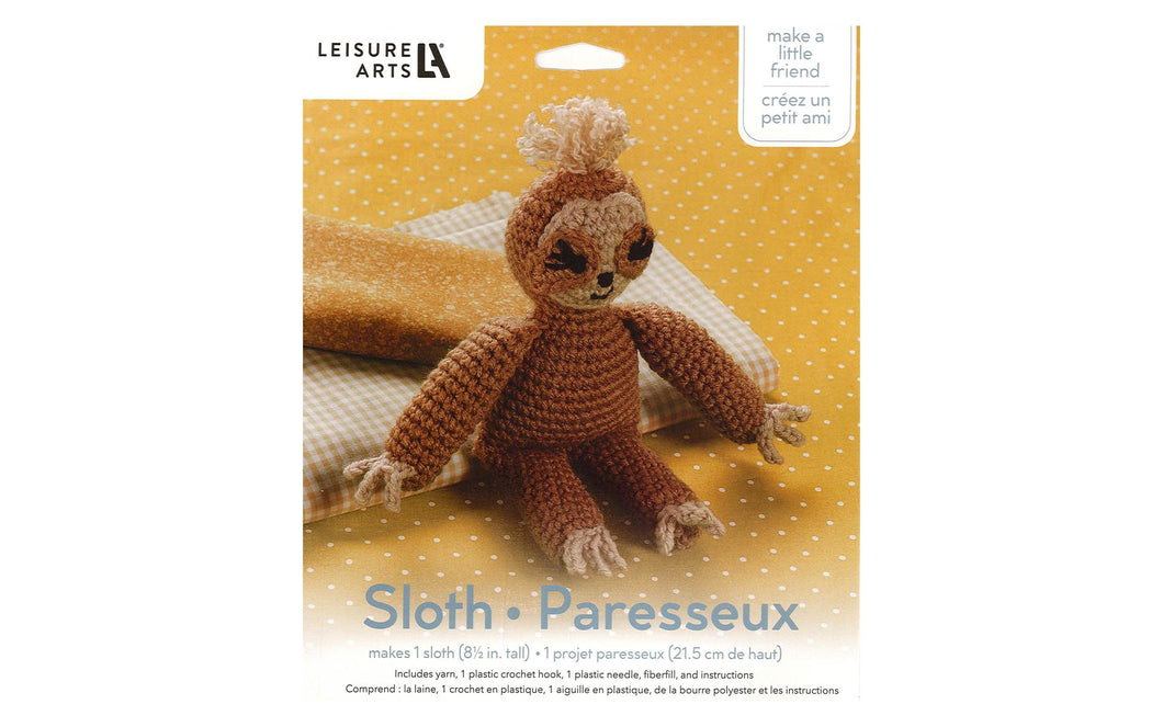 Leisure Arts Crochet Kit Amigurumi Make A Little Friend