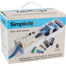 Load image into Gallery viewer, Simplicity Bias Tape Maker with Six Tips
