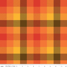 Load image into Gallery viewer, Wide-Width Fall&#39;s in Town checked multi
