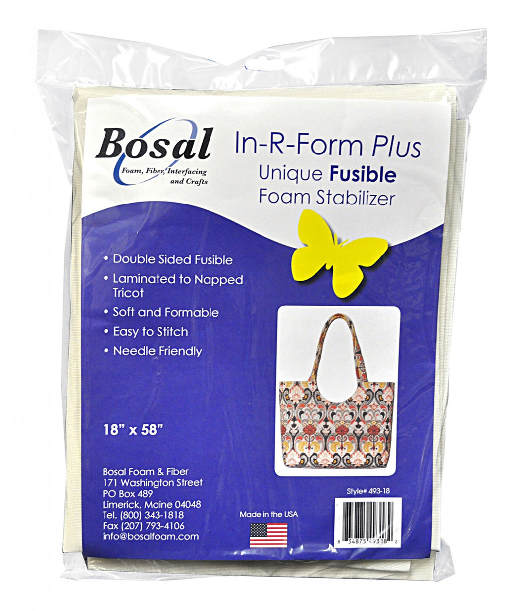 In-R-Form Plus Double Sided Fusible Foam Stabilizer