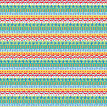Load image into Gallery viewer, Seas The Day novelty ocean  stripe by Diane Eichler from Studio E fabrics
