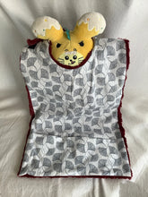 Load image into Gallery viewer, Adult bib with crumb catcher pocket

