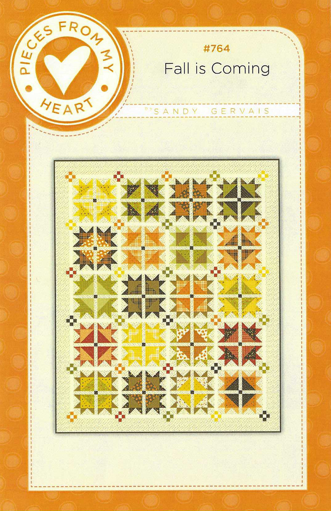 Fall is Calling/Coming by Sandy Gervais Quilt Pattern