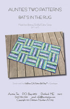 Load image into Gallery viewer, Bats In the Rug Aunties Two pattern
