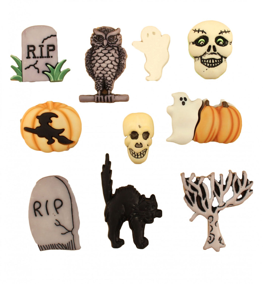 Halloween Collection Graveyard Assorted Sizes