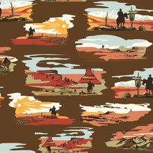 Load image into Gallery viewer, Go West with John Wayne Brown colorway
