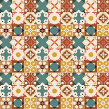 Load image into Gallery viewer, Wild Rose Tiles Multi from Riley Blake
