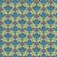Frank Lloyd Wright Collection From Cloud9 Fabrics Coonley Tulip Water
