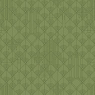 Frank Lloyd Wright Collection From Cloud9 Fabrics April Showers Autumn Green