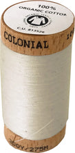 Load image into Gallery viewer, Organic Cotton Thread 300yd
