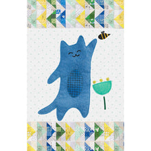 Load image into Gallery viewer, Patchwork Cats Eco Pouch Set of two
