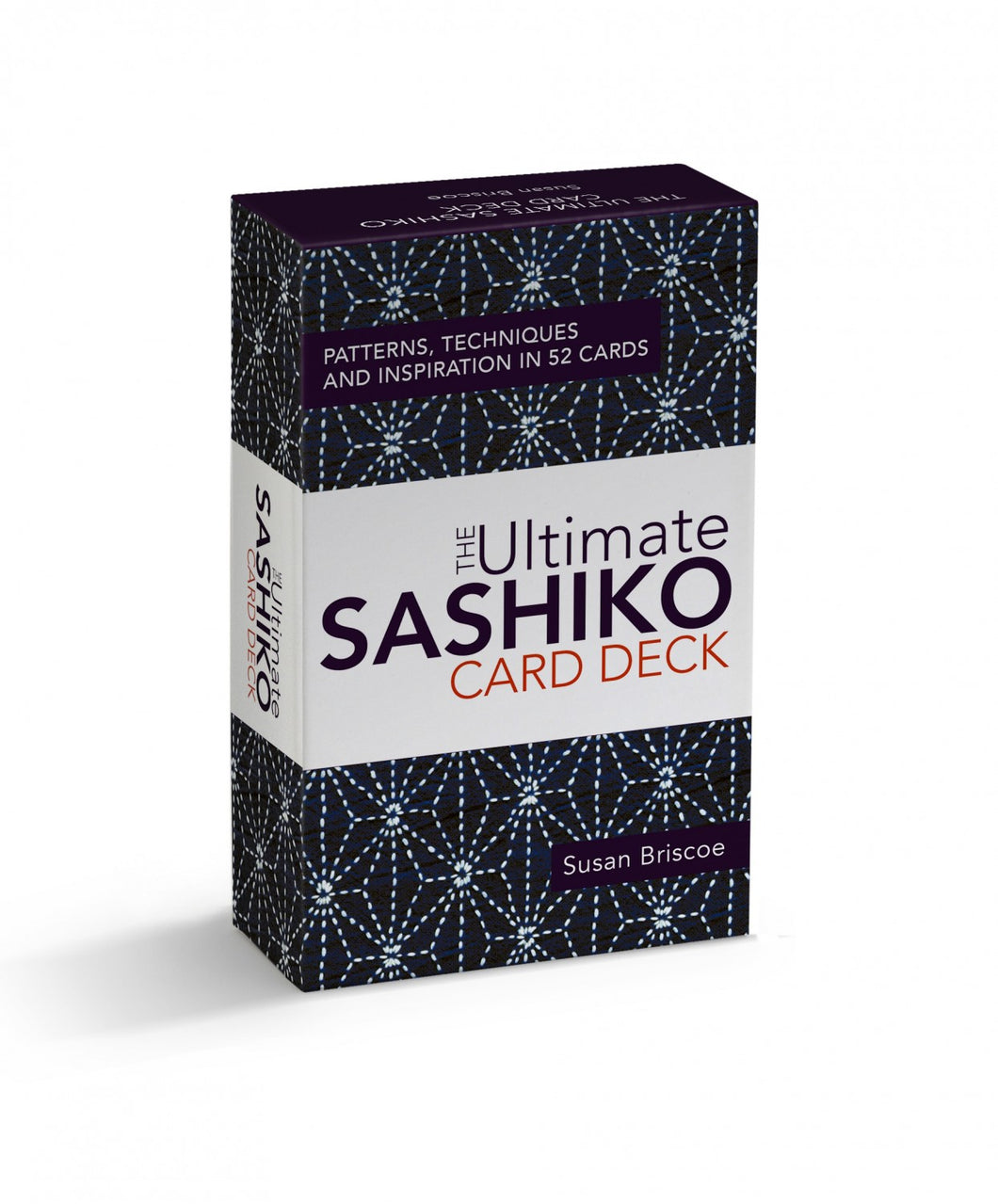 Ultimate Sashiko card deck crests, borders, classic motifs