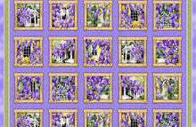 Load image into Gallery viewer, Wisteria Scenic Panel from Michael Miller Fabrics
