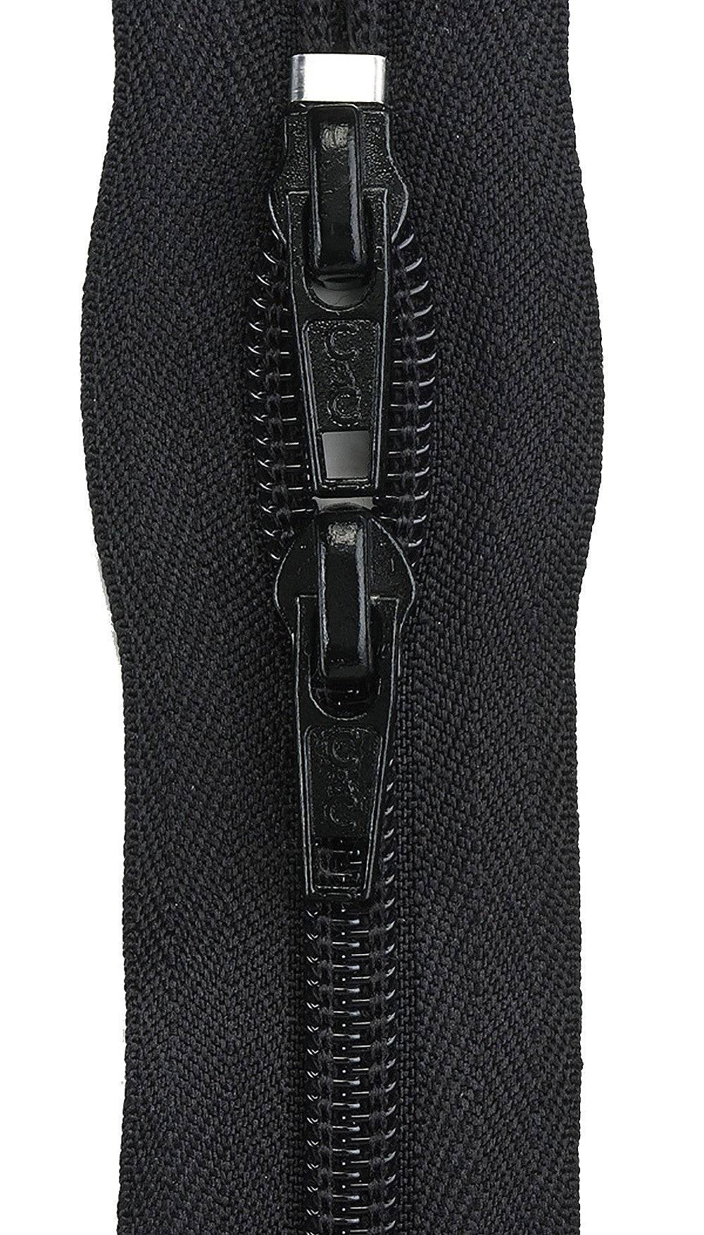 18 inch Double Pull purse zipper 2 pack