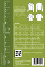 Load image into Gallery viewer, The Patina Blouse pattern from Friday Pattern Company  Designer Chelsea Gurnoe
