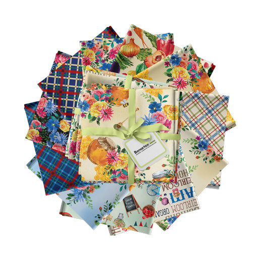 Farmers Market fat quarter bundle from Nicole DeCamp from Benartex