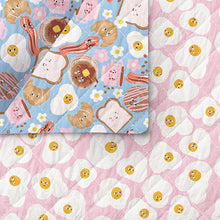 Load image into Gallery viewer, Food Face Pre-Quilt by Corinne Lent from Paintbrush Studios

