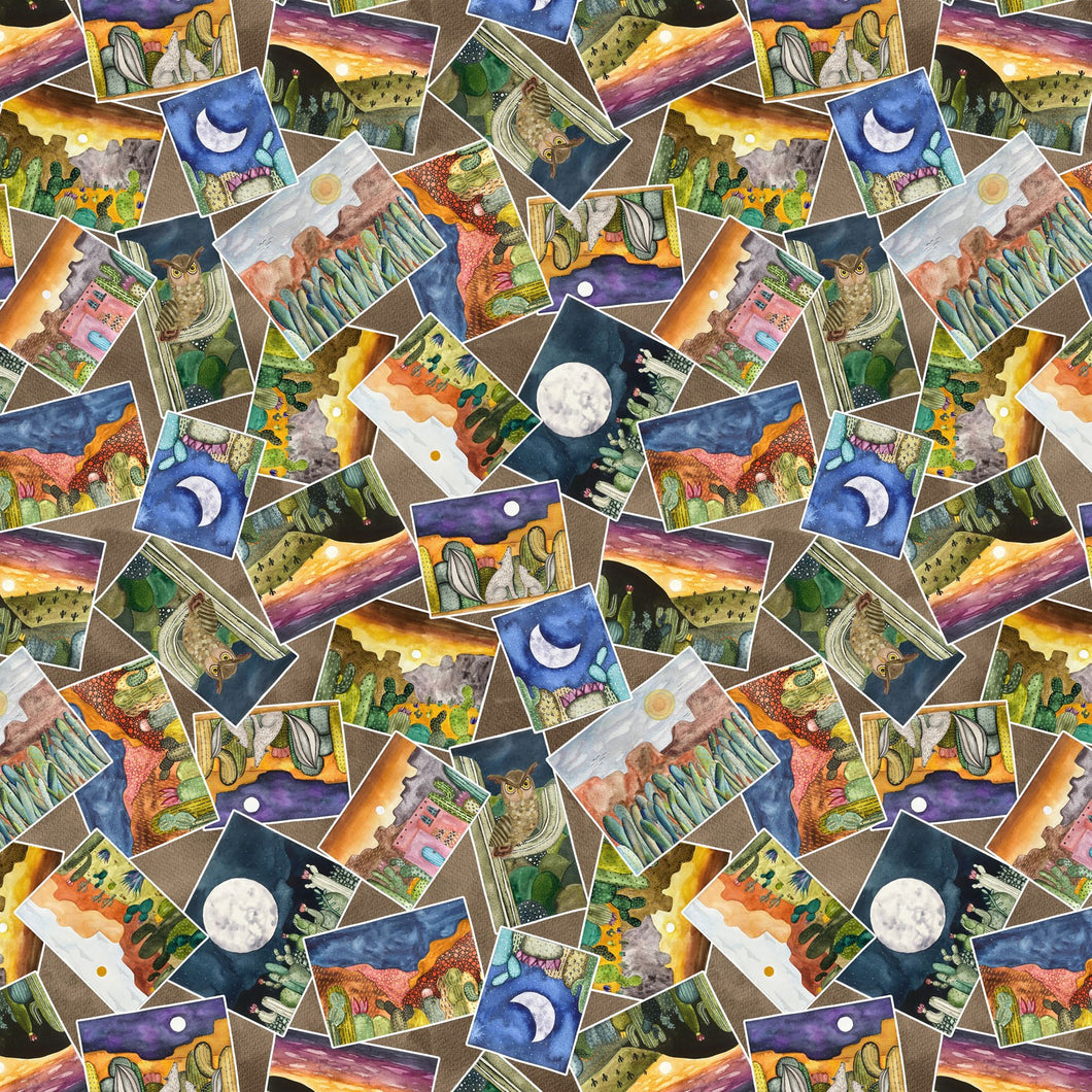 Teritary desert theme Magical Desert by Mayo Moreno Collection landscape toss