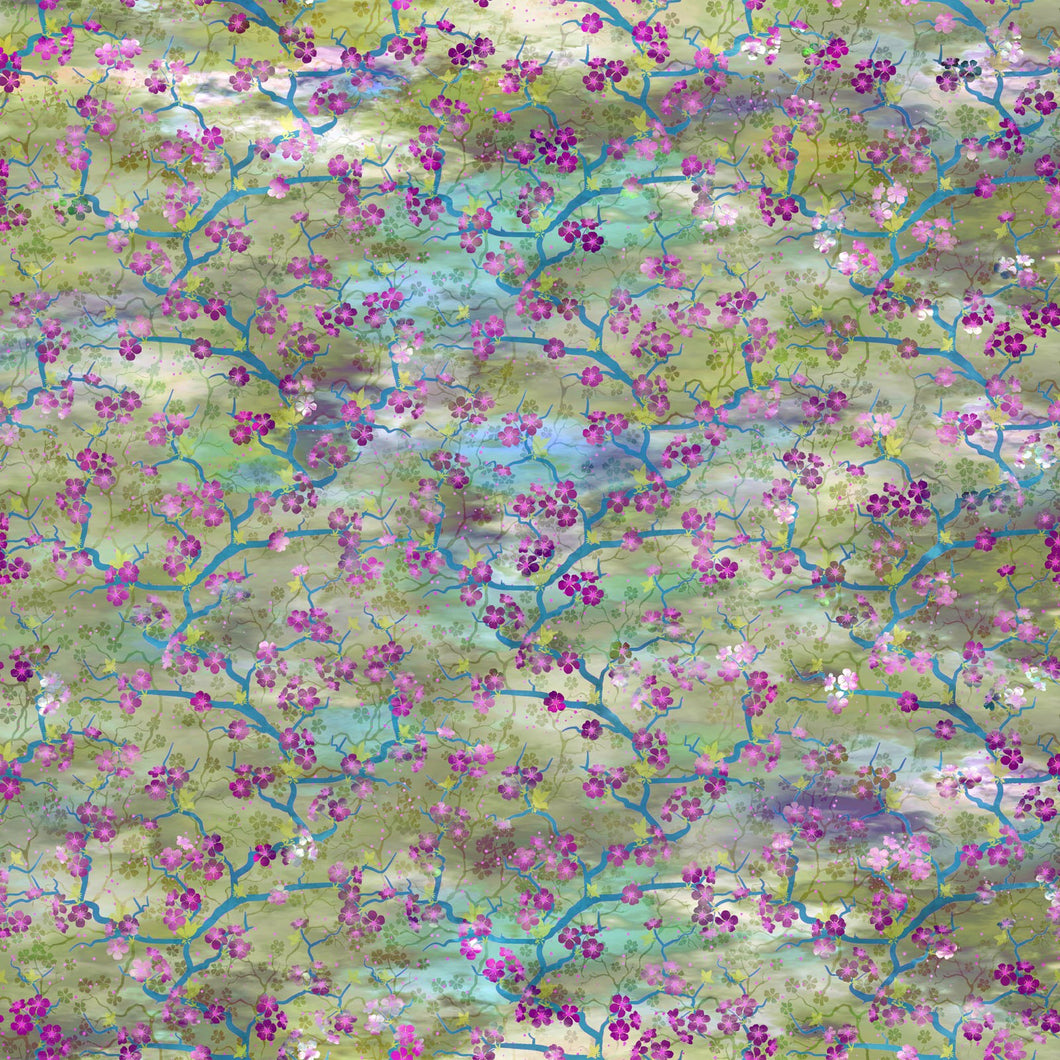 Oriental Gardens from In the Beginning Fabrics by Jason Yenter