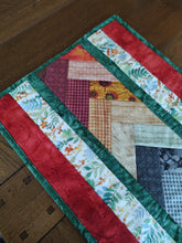 Load image into Gallery viewer, Everyday reversible Thanksgiving and almost Christmas table runner
