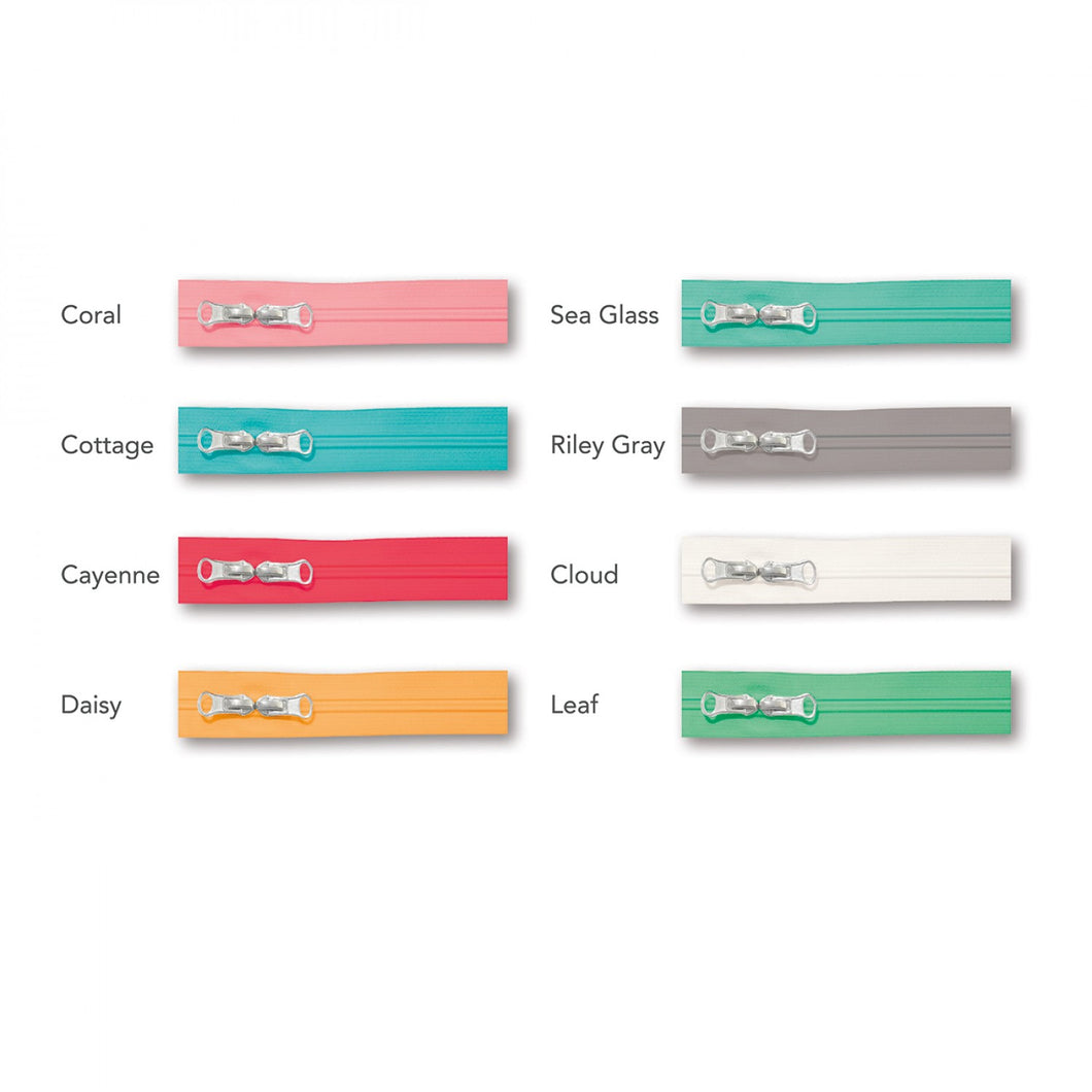 Lori Holt My Happy Place Zippers Set of 8