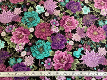 Load image into Gallery viewer, Shizuka collection Asian Floral from Timeless Treasures Fabrics
