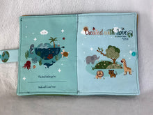 Load image into Gallery viewer, Created with Love Soft Book sewn by Pat
