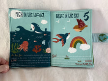 Load image into Gallery viewer, Created with Love Soft Book sewn by Pat
