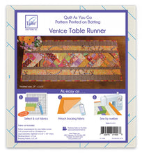 Load image into Gallery viewer, Just add fabric! Quilt as you go Runner Venice
