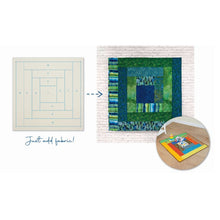 Load image into Gallery viewer, Cozy Cabin Lap Quilt-As-You-Go Kit
