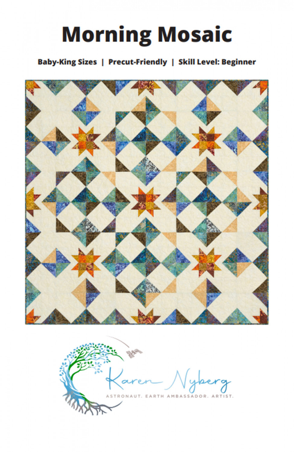 Morning Mosaic pattern Karen Nyberg