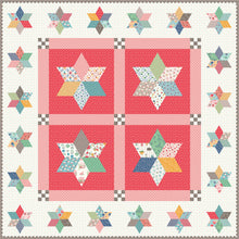 Load image into Gallery viewer, Cook Book Pot Luck Stars boxed Quilt Kit from Riley Blake

