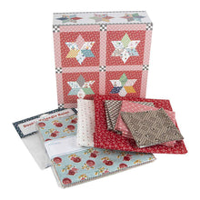 Load image into Gallery viewer, Cook Book Pot Luck Stars boxed Quilt Kit from Riley Blake
