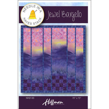 Load image into Gallery viewer, Jewel Bargello pattern from Tiffany Hayes of Hayes Stack Quilt Patterns
