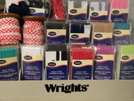 Wright’s Double Fold narrow Bias Tape PC201 1/4 inch