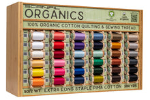 Load image into Gallery viewer, Organic Cotton Thread 500 yard white

