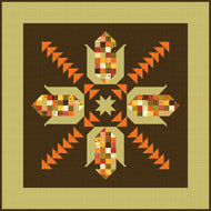 Awesome Autumn Lets Pop Some Corn Quilt fabrics