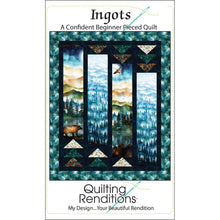 Load image into Gallery viewer, Ingots pattern Quilting Renditions
