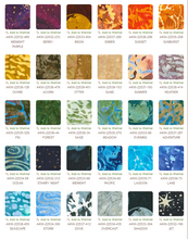 Load image into Gallery viewer, Artisan Batiks: Orbital Sunrise cotton roll up or jelly roll by Karen Nyberg Complete Collection jelly roll 40 2-1/2&quot; strips
