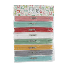Load image into Gallery viewer, Lori Holt My Happy Place Zippers Set of 8
