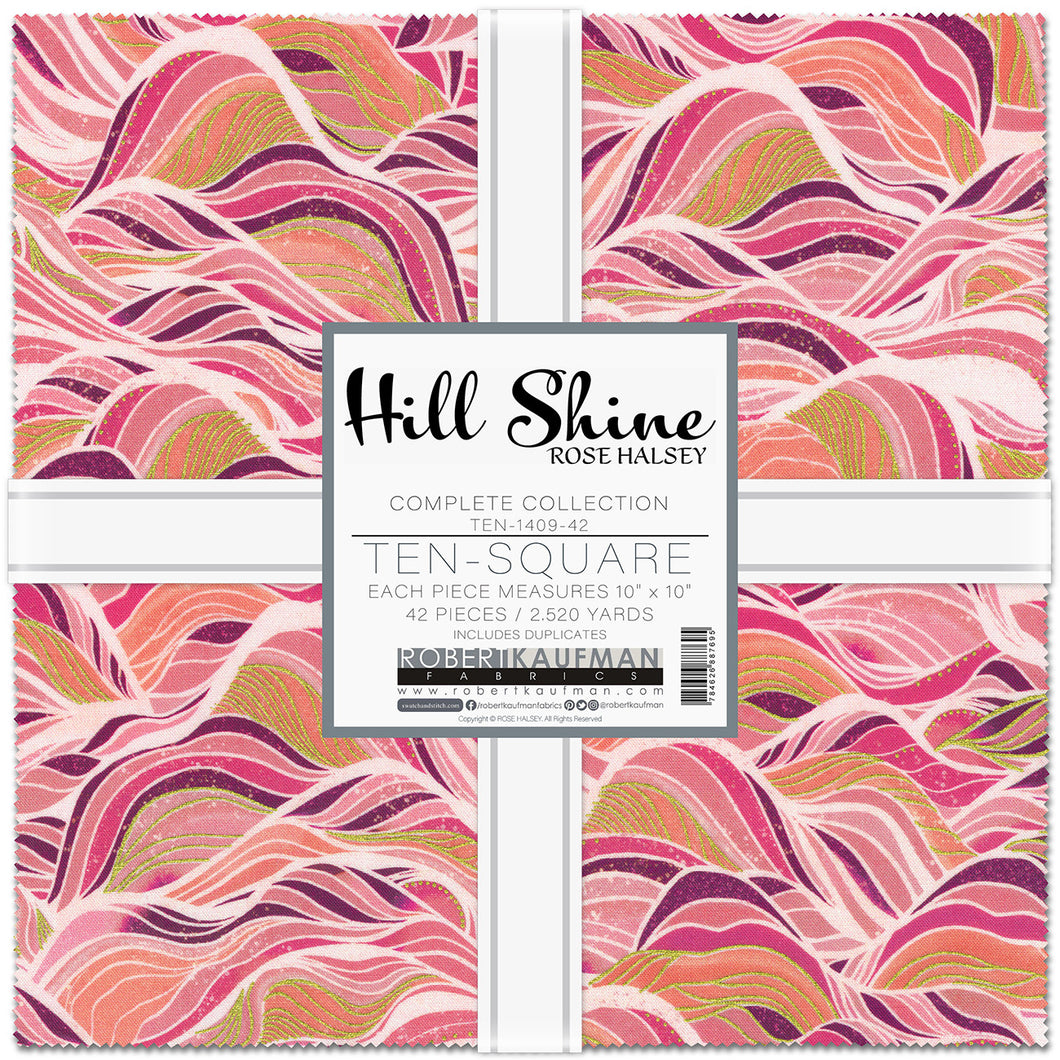 Hill Shine layer cake by Rose Halsey from Robert Kaufman complete collection