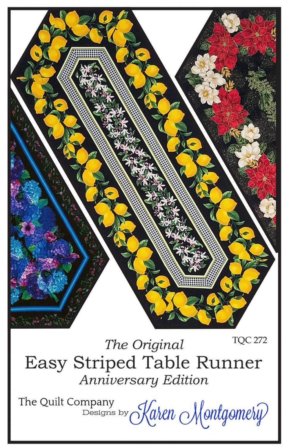 Easy Striped Table Runner pattern from The Quilt Company by Karen Montgomery