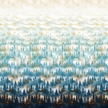 Load image into Gallery viewer, Starry Nights panel from Hoffman fabrics
