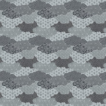 Load image into Gallery viewer, Moon Rabbit black and grey clouds

