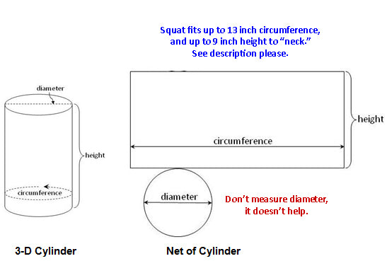 Insulated bottle totes squat liter or quart