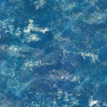 Load image into Gallery viewer, Earth Views ocean texture azure colorway by Karen Nyberg from Robert Kaufman
