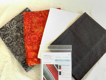 Load image into Gallery viewer, Varsity quilt kit from Quilting Treasures featuring Bohemian Rhapsody and Quilting Illusions
