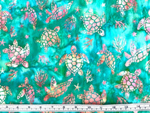 Load image into Gallery viewer, Bali batik strawberry daiquiri from Hoffman Fabrics
