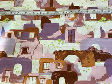 Load image into Gallery viewer, Adobe Village purple/orange from Paintbrush Studios
